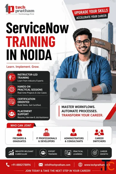 ServiceNow Training in Noida Course Certification Training