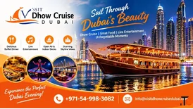 Combine Dubai Sightseeing With Delicious Dinner Aboard