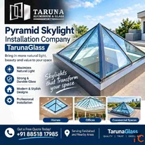 Pyramid Skylight Installation Company TarunaGlass