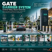 Gate Barrier System for UAE Warehouses and Logistics