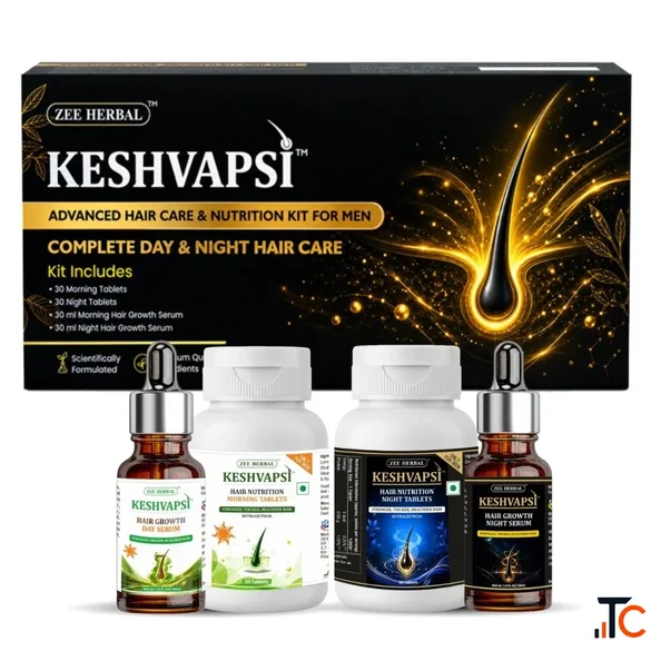 Buy Keshvapsi Kit 30-Days Hair Fall Solution for Men