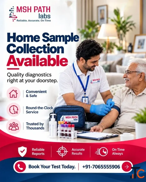 Home Sample Collection in Delhi NCR - MSH Pathlabs