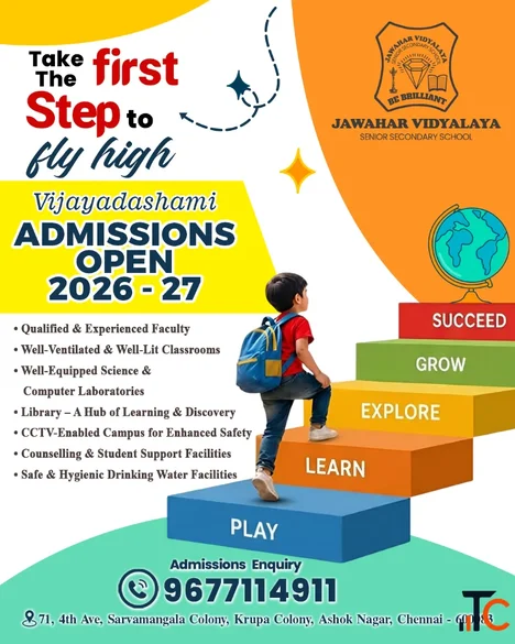 Vijayadashami admission open in chennai