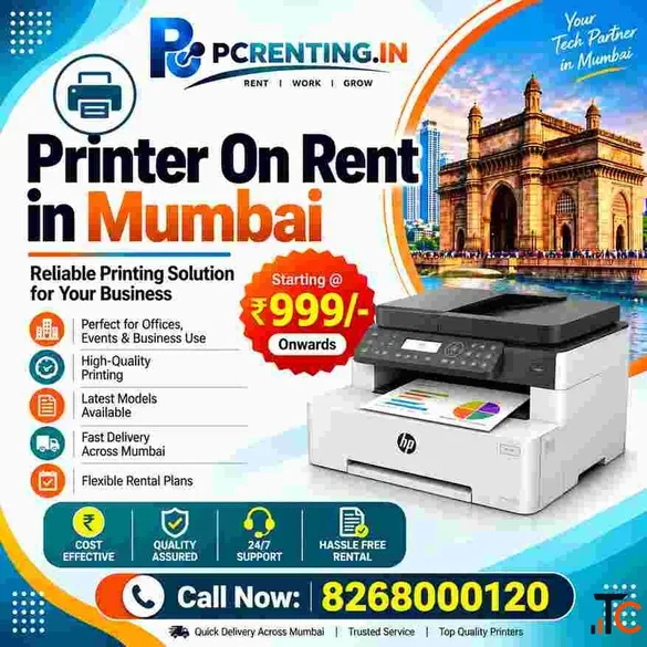 printer on rent at Rs 999- MumbaiThane Navimumbai