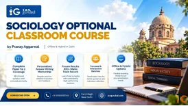 Sociology Optional Classroom Course for UPSC - IAS Gurukul