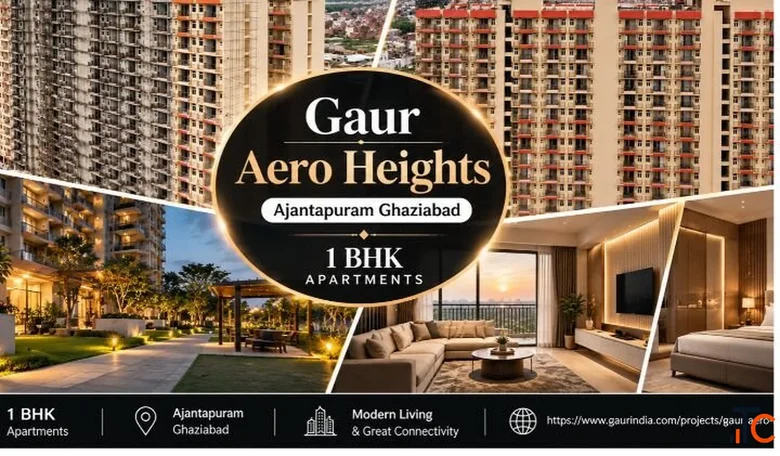 Gaur Aero Heights Ajantapuram Ghaziabad - 1 BHK Apartments
