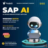 Join the SAP AI Online Training Weekend Batch on Oct 3rd