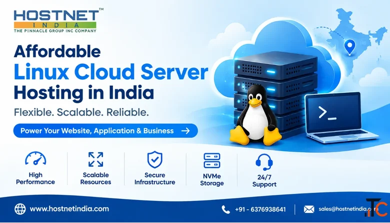 Affordable Linux Cloud Server Hosting in India Hostnet India ...