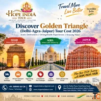 Golden triangle delhi agra jaipur tour cost 2026