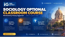Sociology Optional Classroom and Online Courses for UPSC
