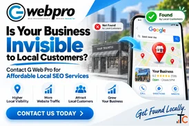 Is Your Business Invisible to Local Customers G Web Pro