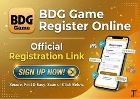 BDG Game Register Online Official Registration Link