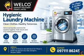 Hygienic Laundry Machine for Reliable Textile Care