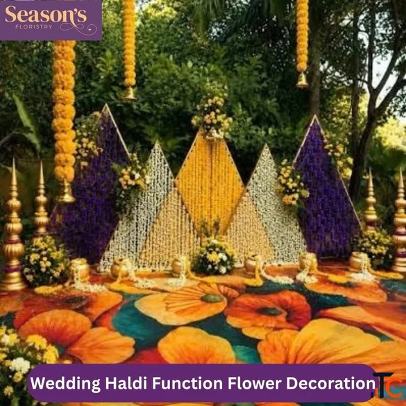 Flower Decorators in Hyderabad for Wedding Haldi Reception