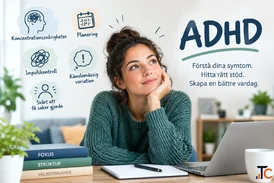 ADHD Ångest och Depression - Stöd från Psykiatriker