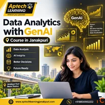 Data Analytics with GenAI Course in Janakpuri Aptech Learning