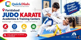 Find Judo Karate Academy Classes in Faridabad