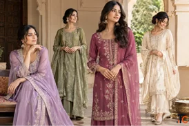 Chinon Suits for Women Shop Elegant Ethnic Wear Online TheSoka