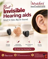 Top Brand Invisible Hearing Aids- Hearing Aid Center in Hyderabad- Mythri Speech and Hearing Center