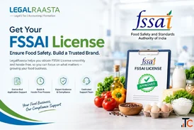 FSSAI License Services for Restaurants Cloud Kitchens Food Businesses