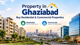 Property in Ghaziabad - Buy Residential Commercial Properties