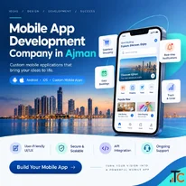 Mobile App Development Company in Ajman Custom Mobile App Solutions