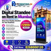standee on rent at Rs 2999- MumbaiThane Navimumbai