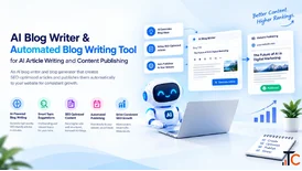 AI Blog Writer Automated Blog Writing Tool for AI Article Writing and Content Publishing