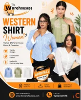 Buy Trendy Western Shirts for Women Online The Warehousess