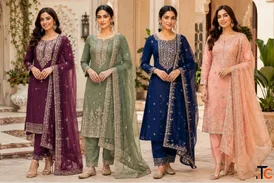 Premium Designer Suits for Women Shop Elegant Ethnic Wear TheSoka