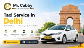 Taxi Service in Delhi - Cab Booking with Mr. Cabby