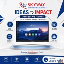 Interactive Flat Panel Display for Smart Classrooms