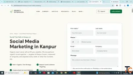 Social media marketing in Kanpur by search extension