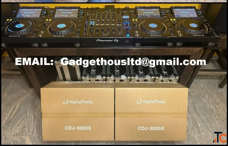 AlphaTheta CDJ-3000X Pioneer CDJ-3000 Pioneer DJ DJM-A9 AlphaTheta Euphonia Pioneer DJM-V10