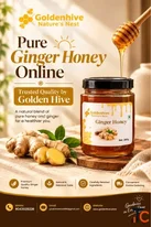 Pure Ginger Honey Online - Trusted Quality by Golden Hive