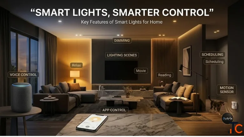 Smart Lighting Automation Lighting Control System Autrix