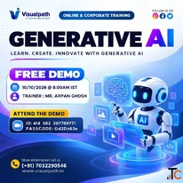 Join Generative AI Online Training Live Free Demo - Oct 10th