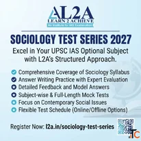 Your Practice Partner Sociology Test Series 2027 for UPSC Mains