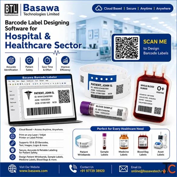 Design. Generate. Print. Barcode Labels Easily.