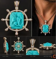 Arizona Turquoise Pendant