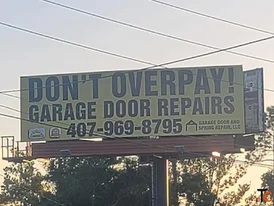 Garage door repair