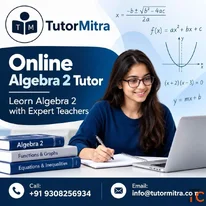 Online Algebra 2 Tutor - Learn with Expert Algebra Teachers TutorMitra
