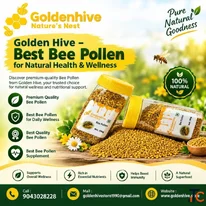 Golden Hive - Best Bee Pollen for Natural Health Wellness