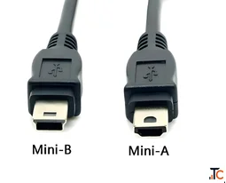 Explore 236-9084 Mini USB A to Mini USB B Cable Data Connection usb cable EnrgTech