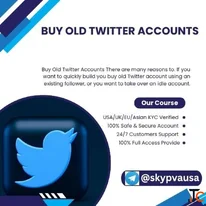Buy Old Twitter Accounts