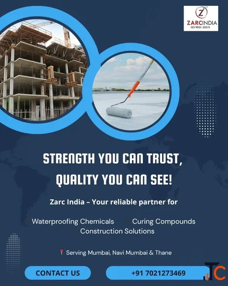 Waterproofing Chemical Manufacturers in India Zarc India