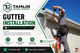 Gutter Installation in Butler County OH for Reliable Drainage