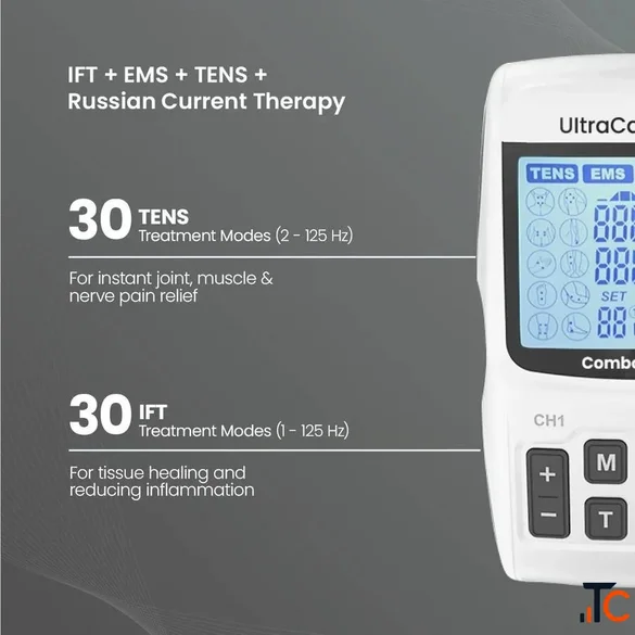Home Physiotherapy Machine for Muscle Pain Recovery COMBO3 Plus by UltraCare PRO