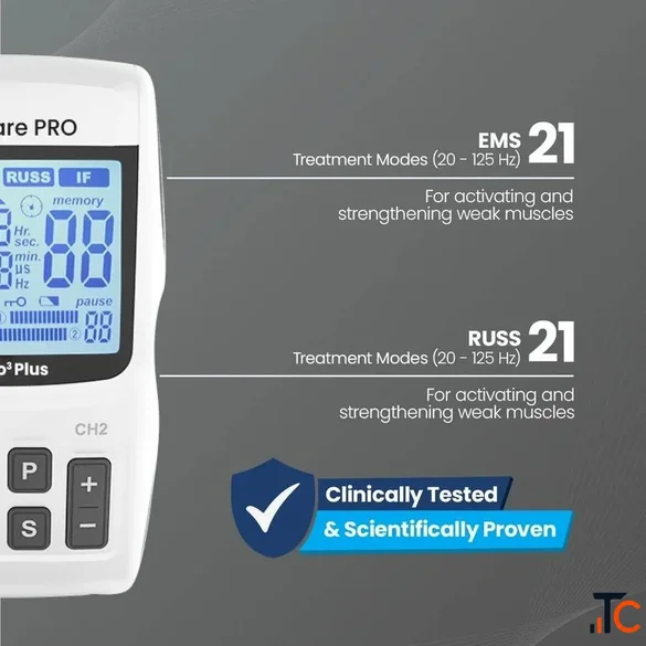 Home Physiotherapy Machine for Muscle Pain Recovery COMBO3 Plus by UltraCare PRO