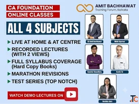 Comprehensive CA Foundation Class